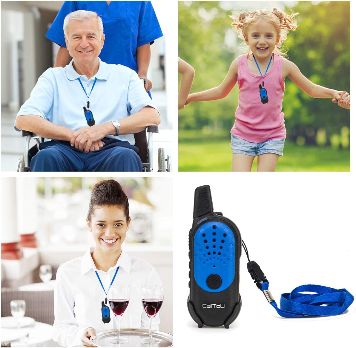 2 Way Radio Intercom System Mini Walkie Talkies O605