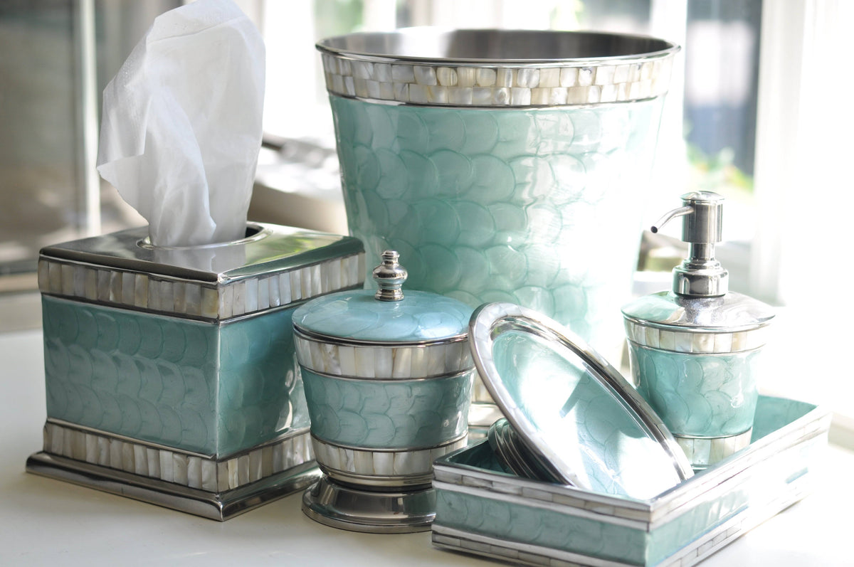 Aqua Covered Canister S370942