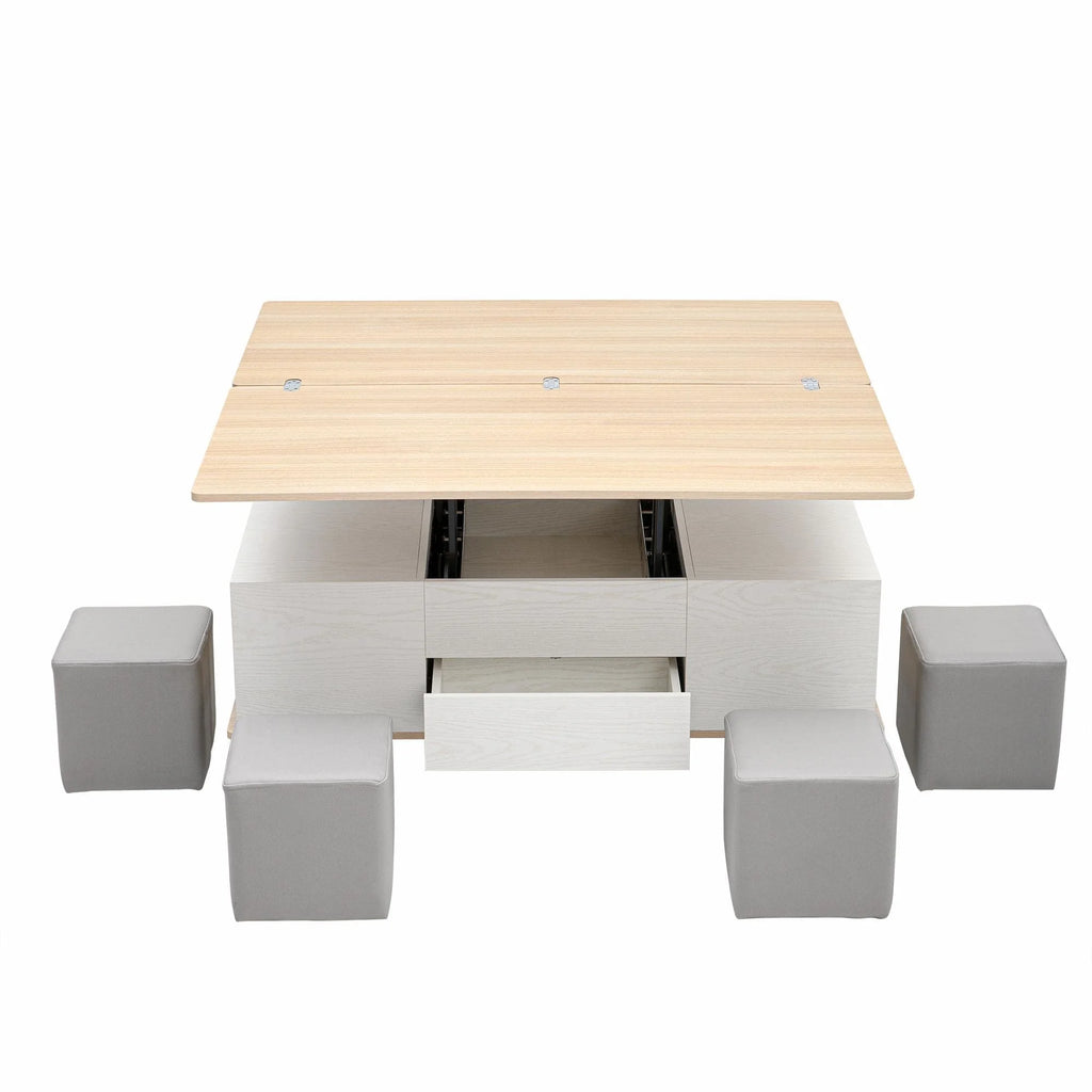 5 Piece Lift-Top Coffee Table Set P375