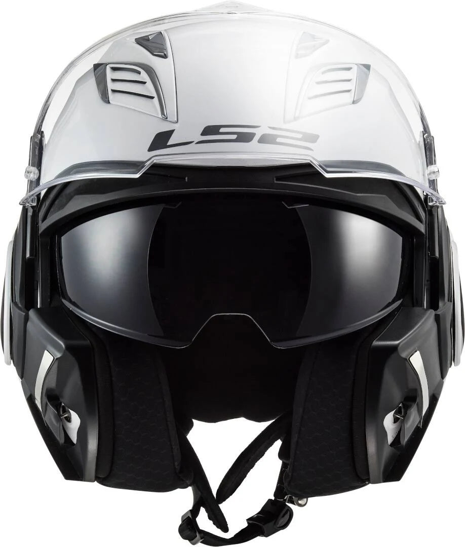 Solid White Motorcycle Helmet T9024