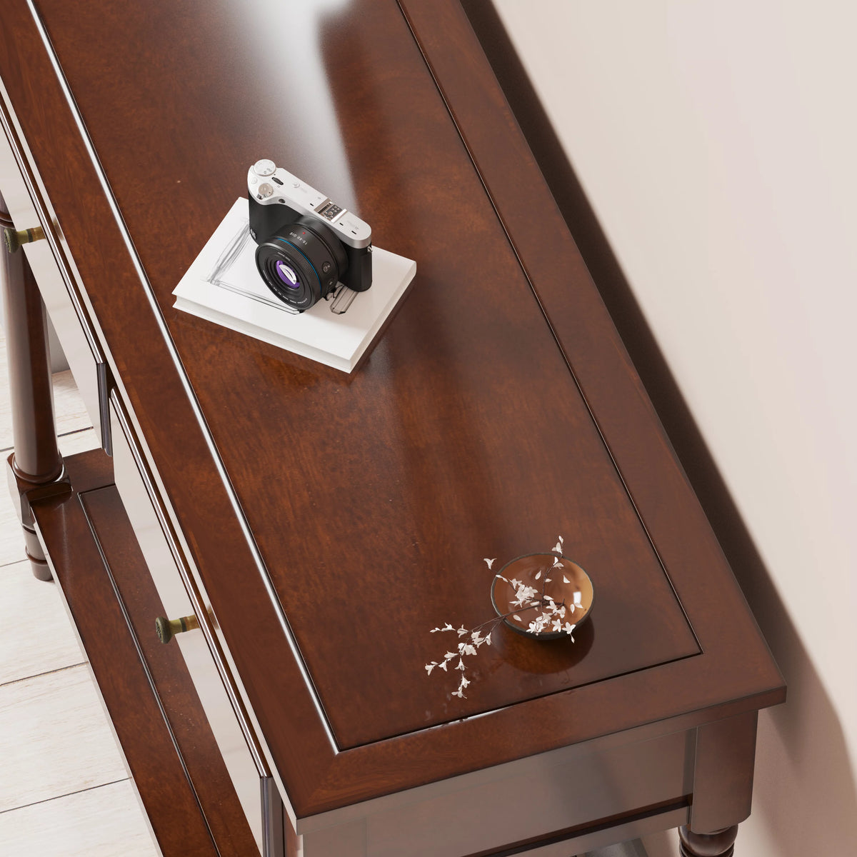 Solid Wood Sofa Table Q373
