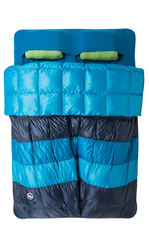 Long Wide Blue Stripe Bedroll C404829