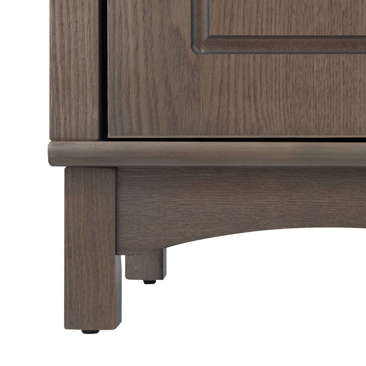 Wooden Bathroom Cabinet Linen Tower Salt Oak X54151
