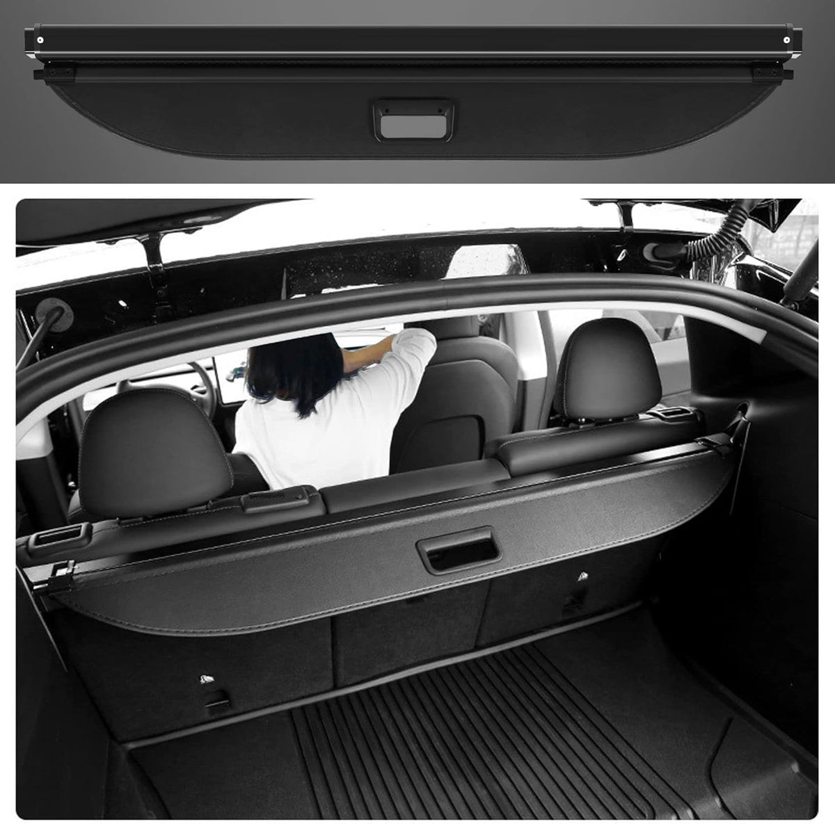 Waterproof Retractable Car Trunk Cover Pack of 2 C711