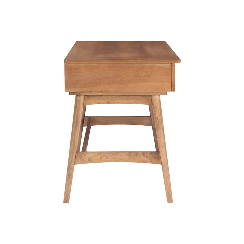 Modern Rubberwood MDF Wood Desk V54326