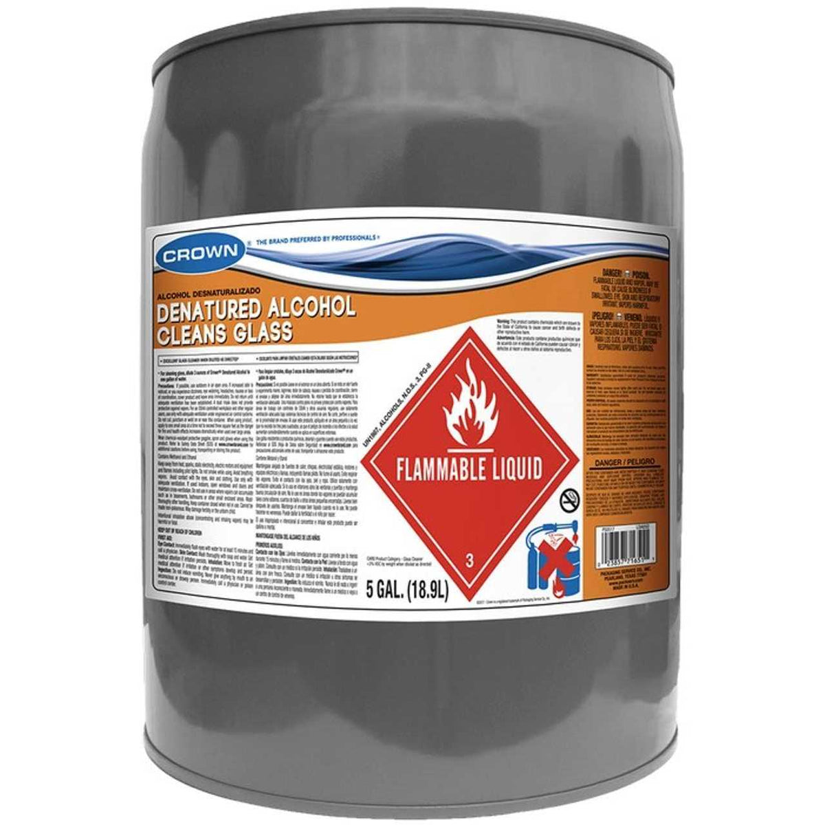 Denatured Alcohol 5 gal A96588