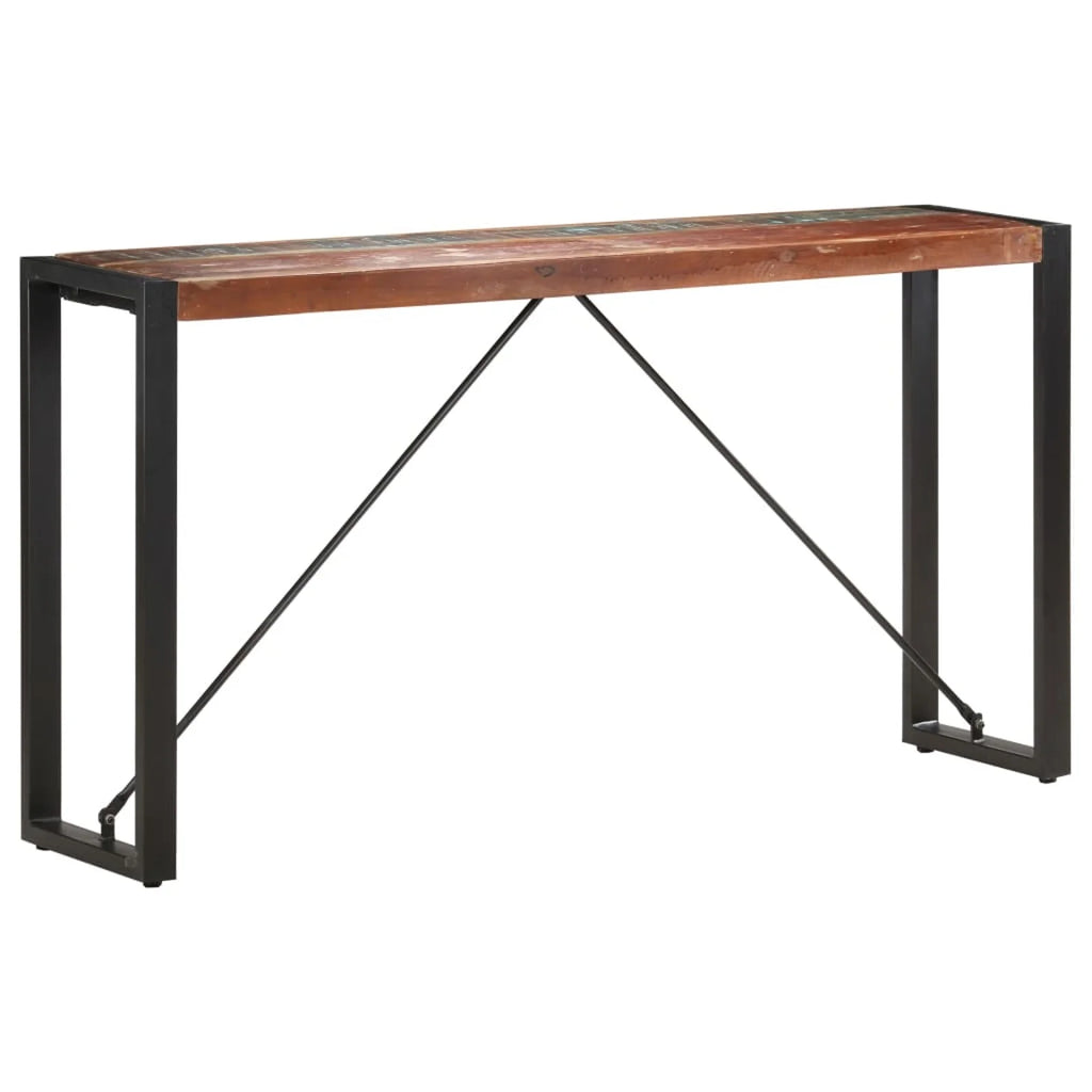 Solid Reclaimed Wood Console Table W29245