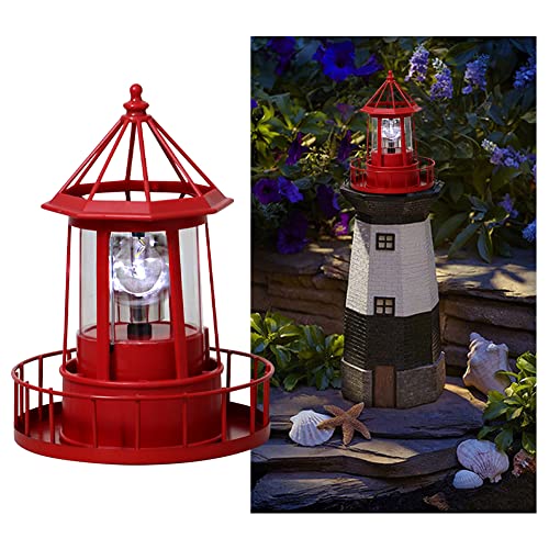 Solar Powered Lighthouse Outdoor Light C764169