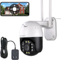 2K Auto-Track Rotation Wireless Security Camera A859946