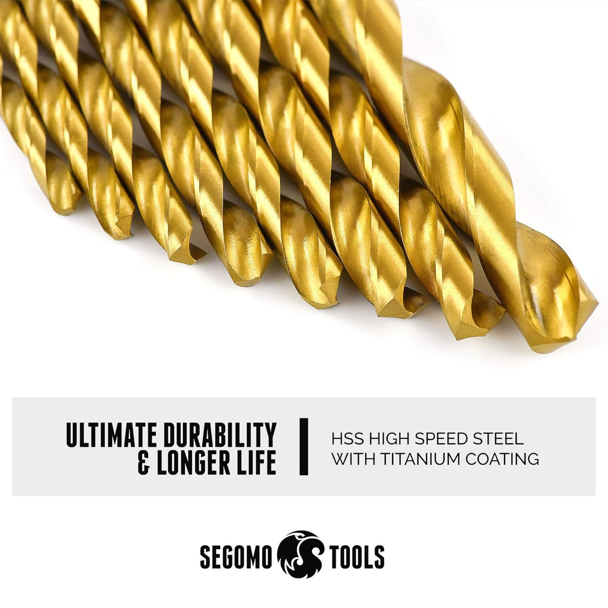 230 Piece HSS Titanium Twist Drill Bit Set I678613