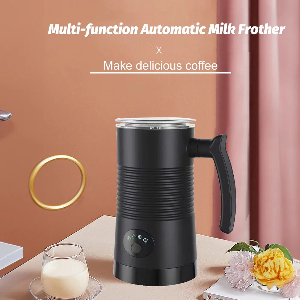 4 in 1 Electric Milk Frother and Steamer 11.84oz Non-Stick K6045