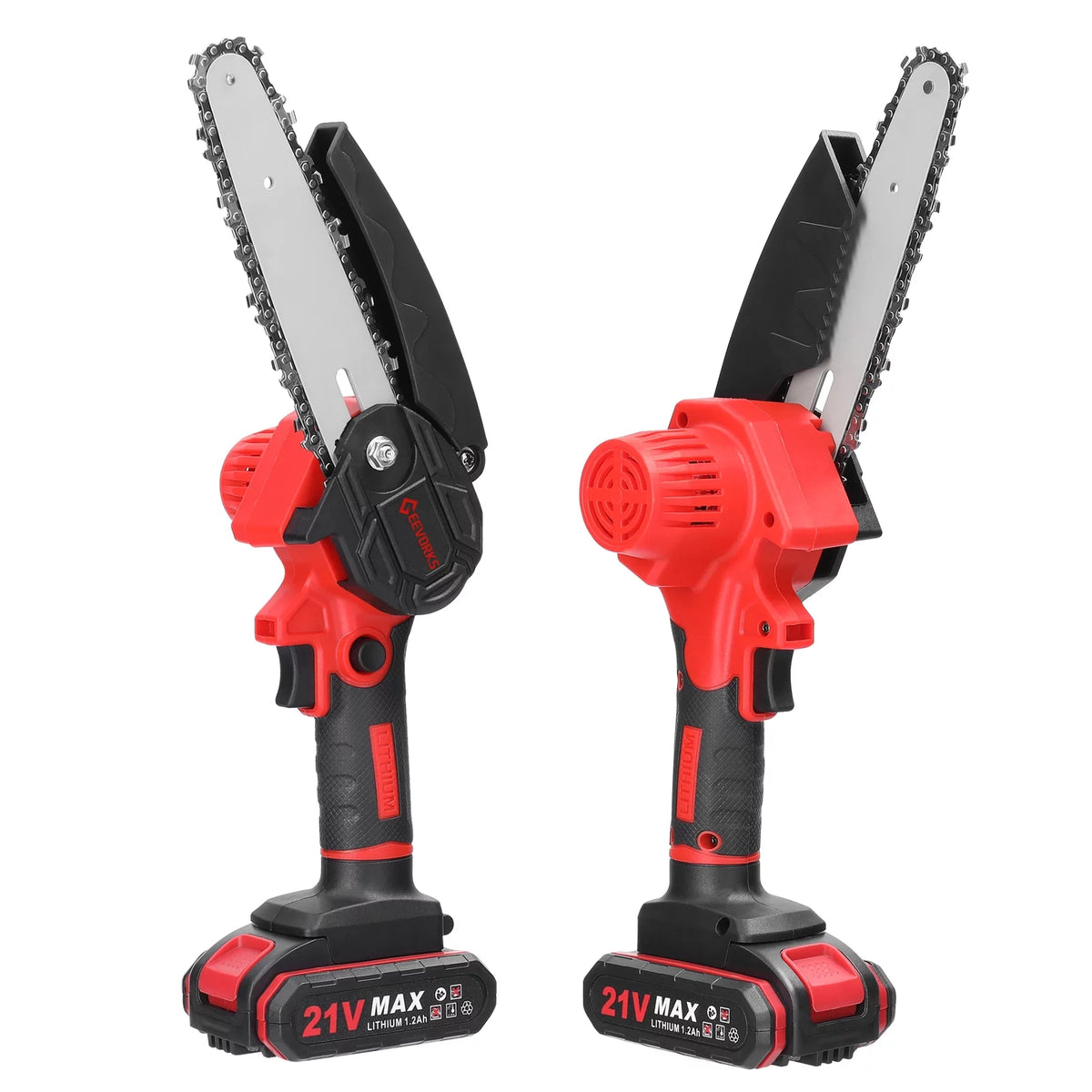 6-inch Cordless Mini Chainsaw with 2 Batteries G34079