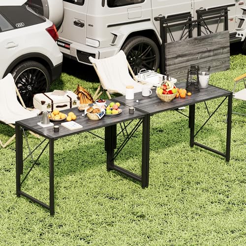 Grey Folding Desk 31.5" F98323