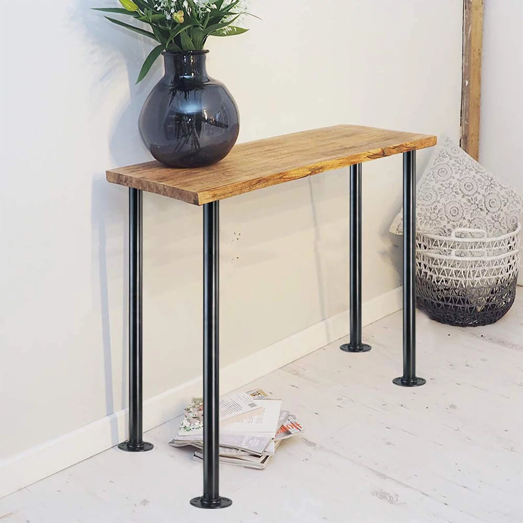 Black Metal Table Legs 4 Pack J124