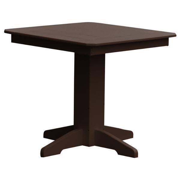 Recycled Plastic Square Dining Table J998