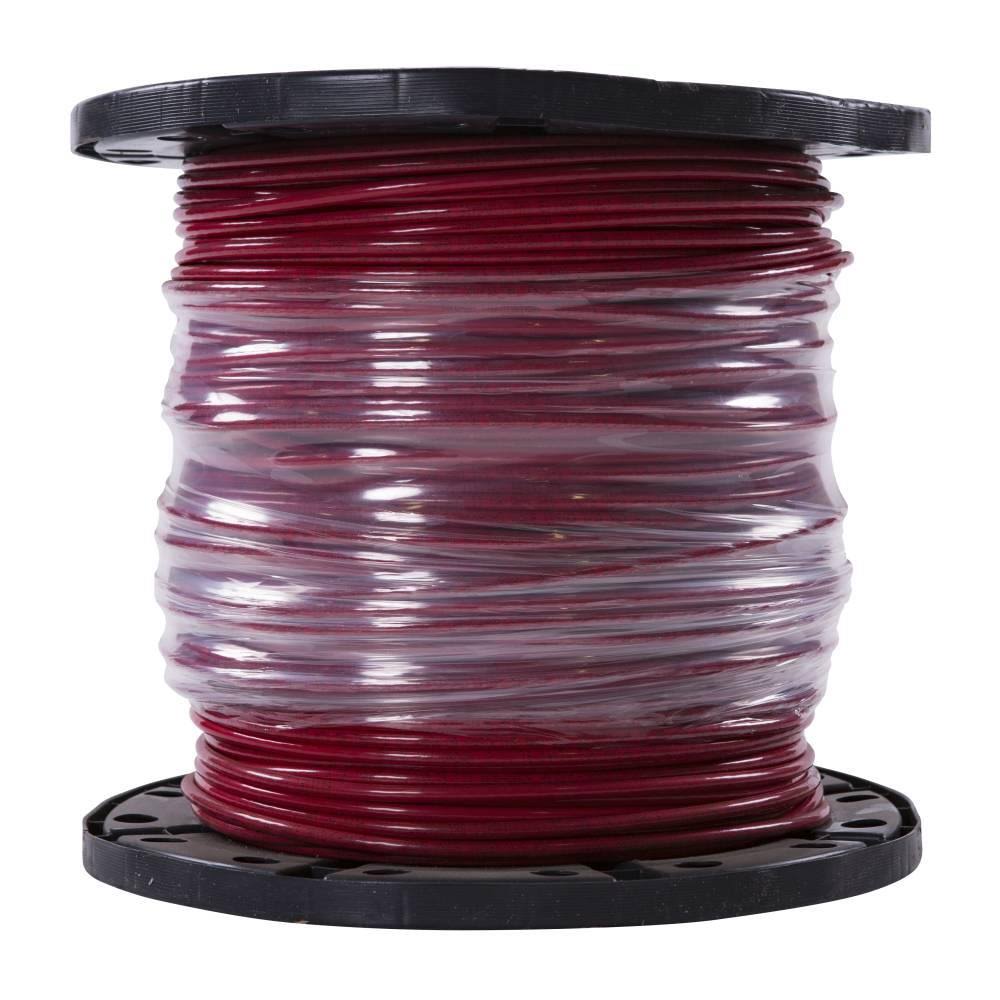 6 Red Stranded Cu THHN Wire S934532