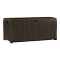 Mocha Resin Deck Box 73-Gallon S7222