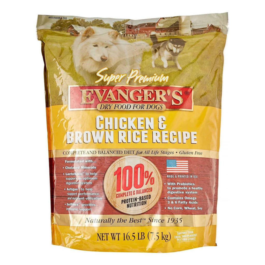 Chicken with Brown Rice Dry Dog Food C186