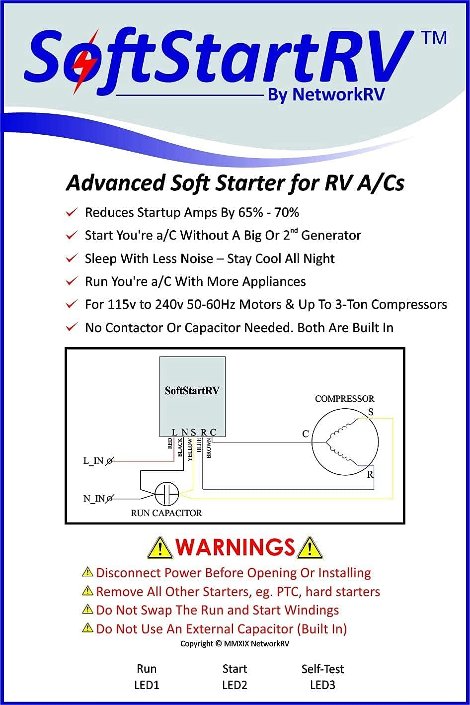 Air Conditioning Soft Start Kit T9131