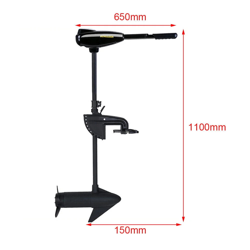 12V Electric Outboard Motor Trolling Engine 58LBS D735952