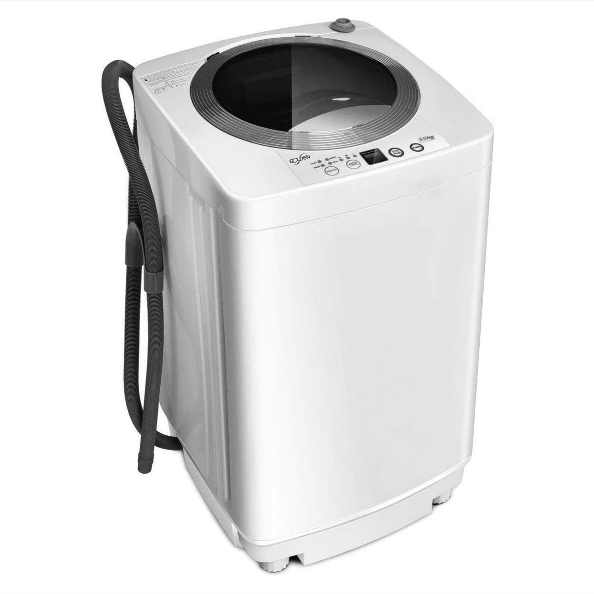 1.34 Cu Ft Portable Full Automatic Washer Spinner Combo R3999