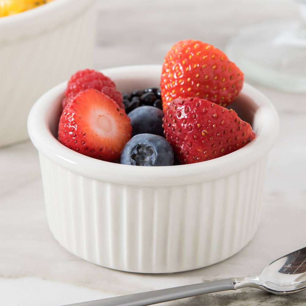 Fluted Ramekin 5-1/2 Oz W9574