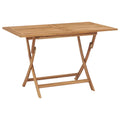 Folding Patio Table Solid Teak Wood Q6032