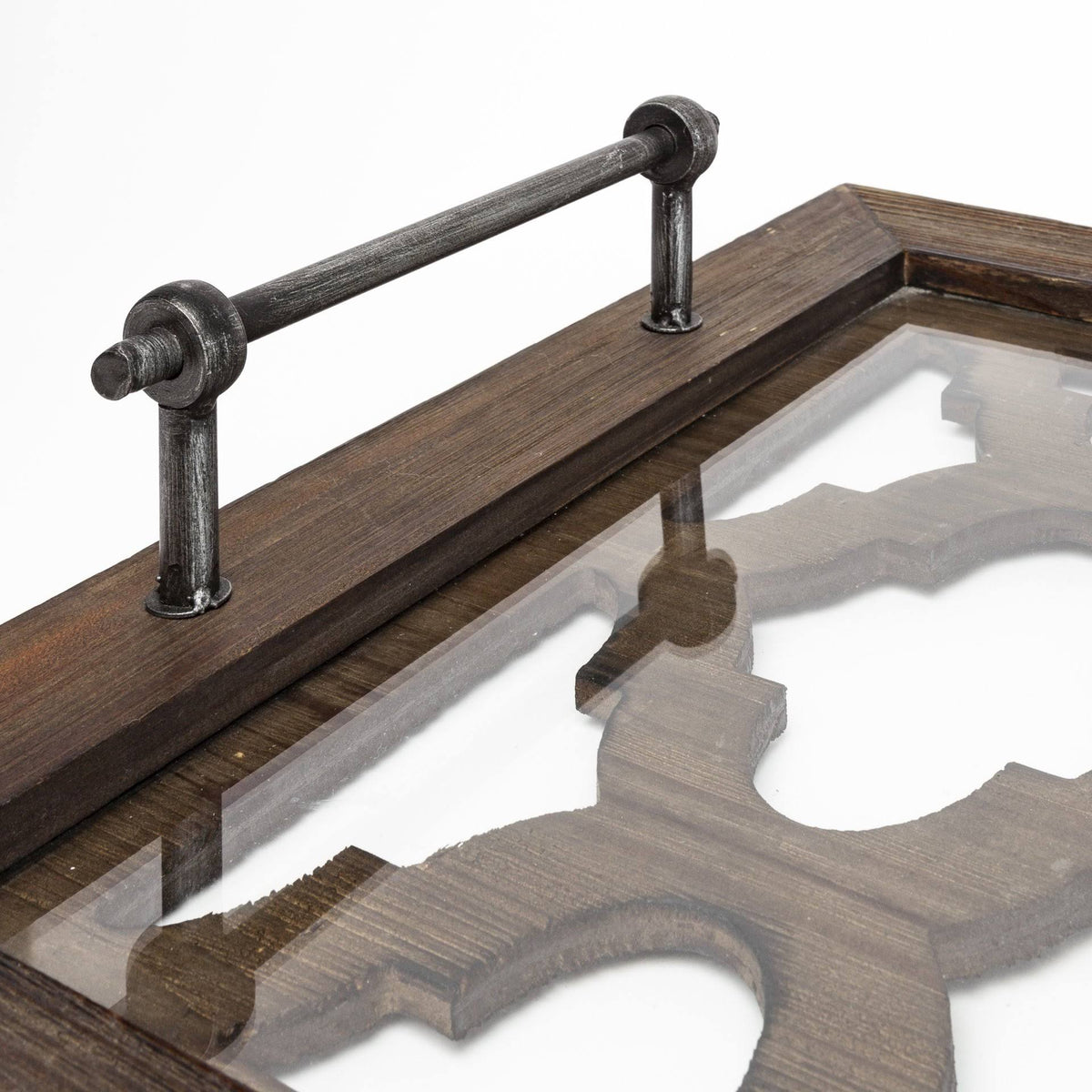 Brown Wood Tray K19288