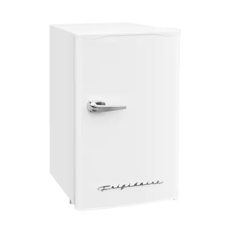 White 3.2 cu. ft. Mini Refrigerator with Compact Freezer J54977