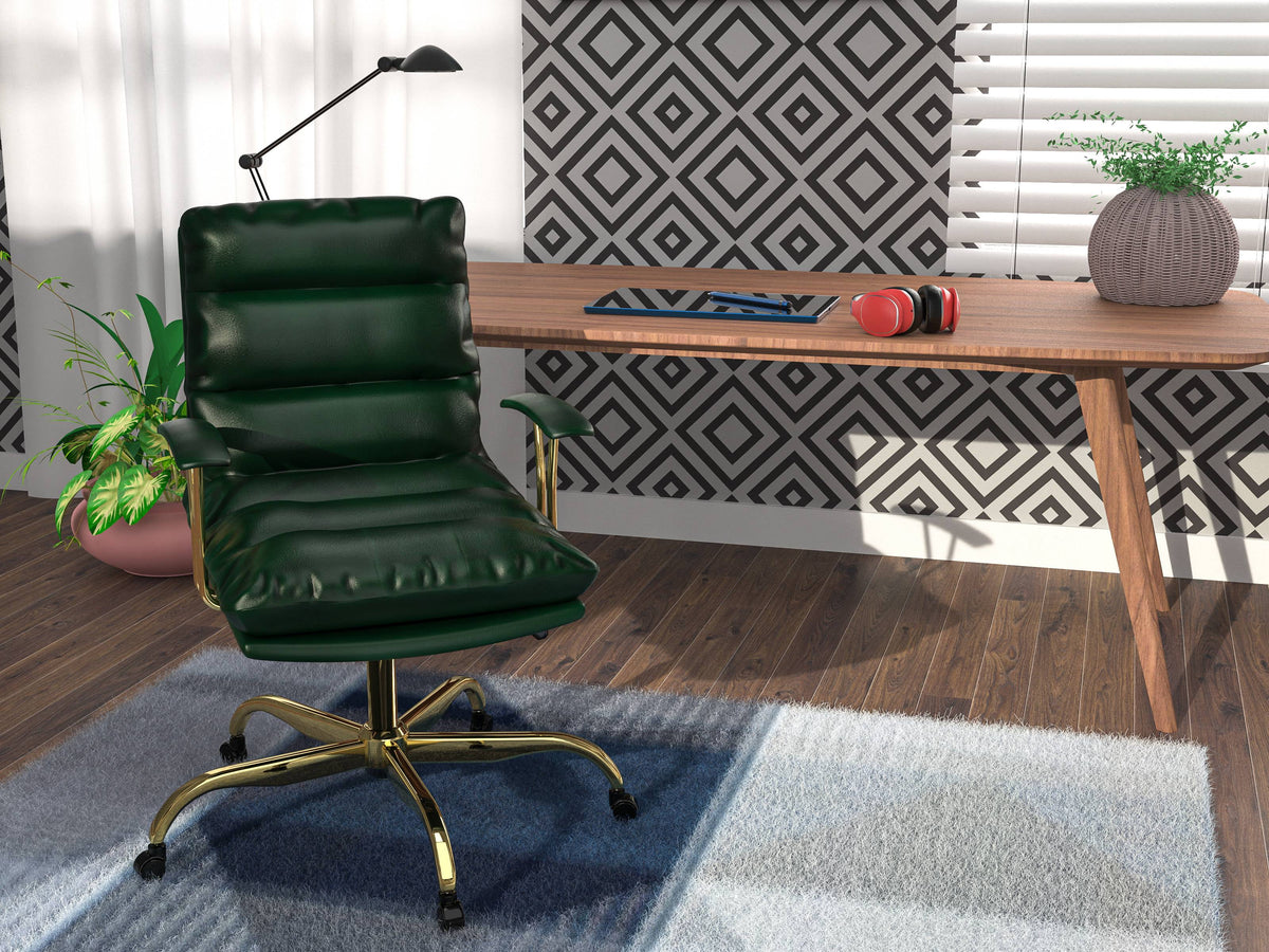 Adjustable Leather Office Chair I119
