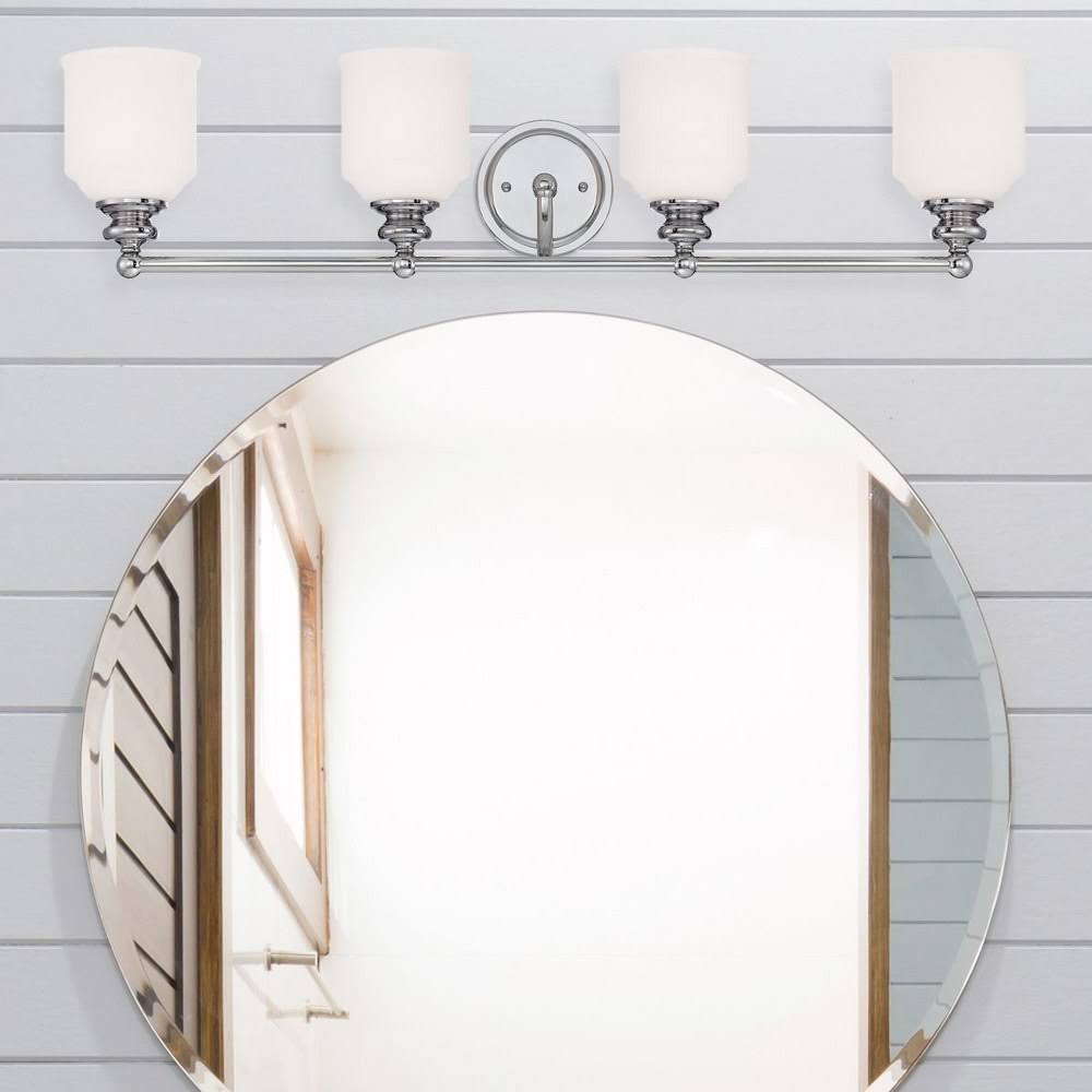 4 Light Bath Bar in English Bronze I7616
