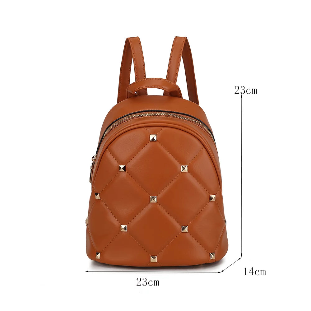 Vegan Leather Medium Backpack J47298