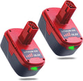 2Pack 6.0Ah Lithium-ion Replacement Battery for Craftsman 19.2 Volt Cordless Power Tool Batteries W25744