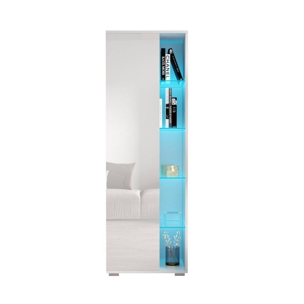 Gray Bookcase V435