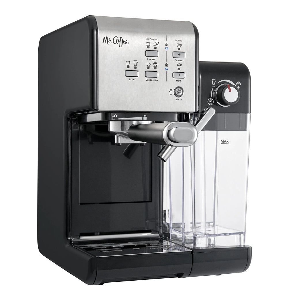 Black Espresso and Cappuccino Machine C212