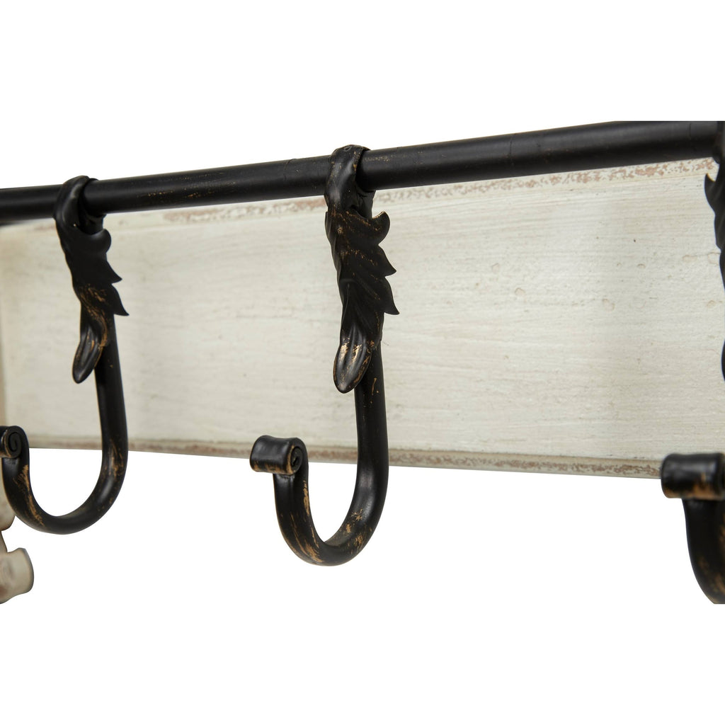 White Metal Vintage Wall Hook T31520