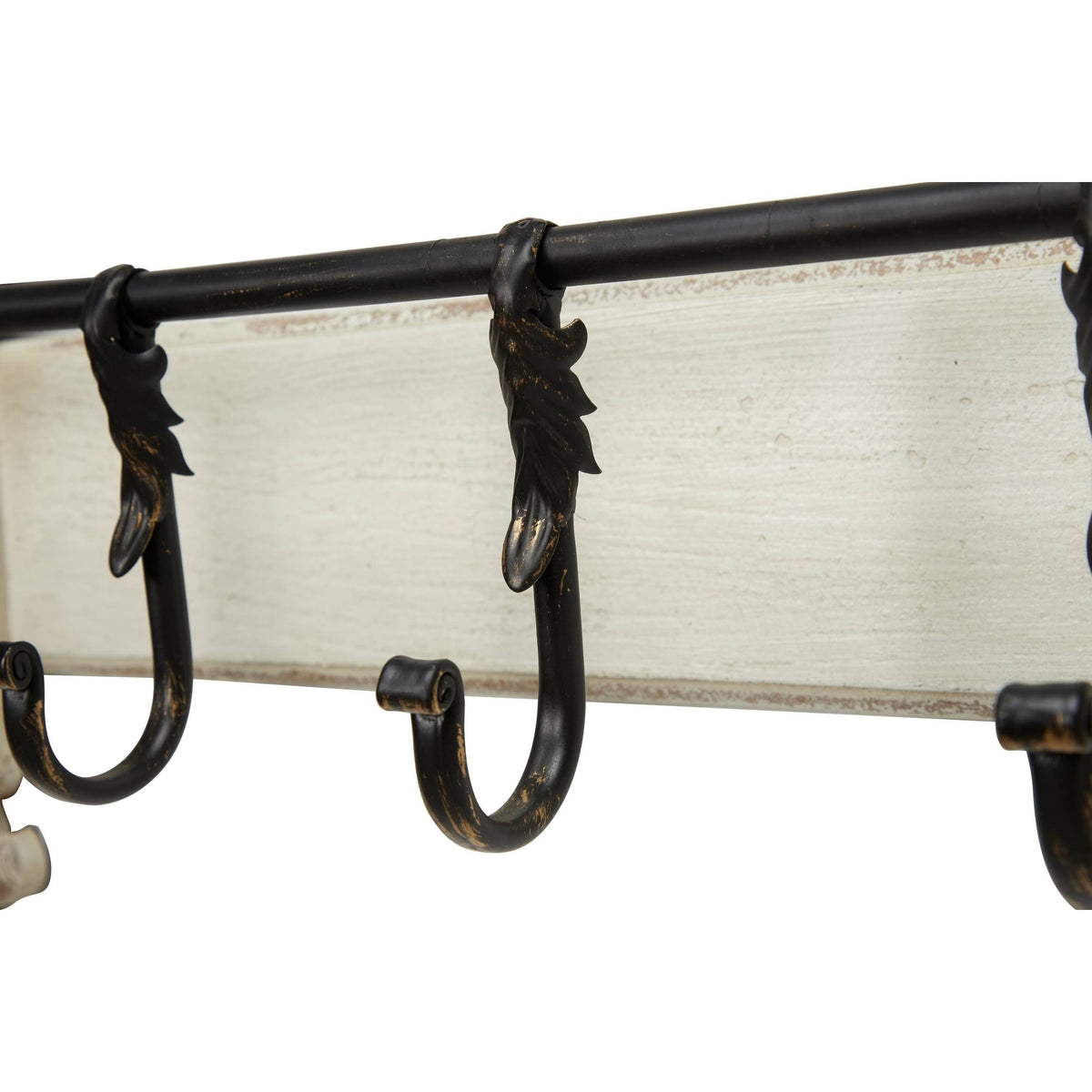 White Metal Vintage Wall Hook T31520
