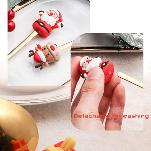 4 Pack Stainless Steel Forks and Spoons Set C7280