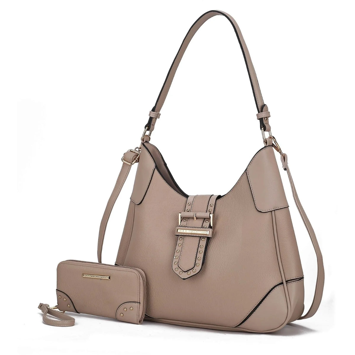 Women's Shoulder Handbag & Matching Wallet 2 Piece Set A855