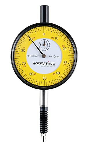 0-1 x 0.001 Lug Back IP54 Shockproof Dial Indicator G624109