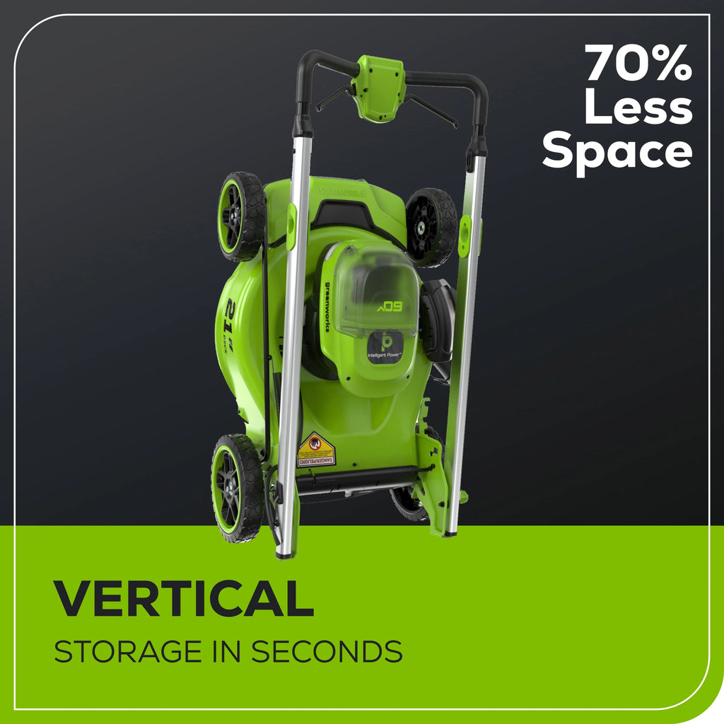 60V 21 Push Lawn Mower with Battery & Charger G14278