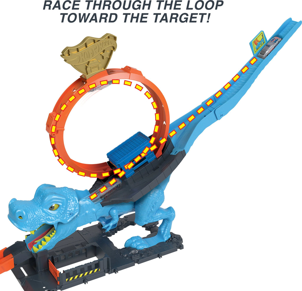 Track Set with Loop & 1:64 Scale Toy Car X515