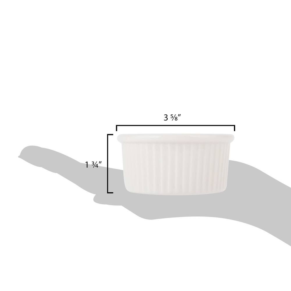 Fluted Ramekin 5-1/2 Oz W9574