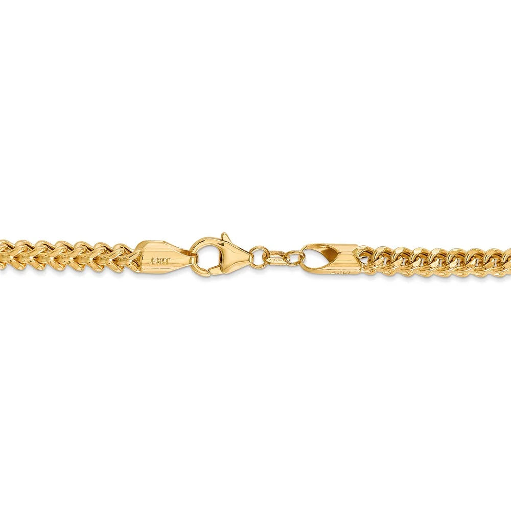 14kt Yellow Gold 20 inch Franco Chain with Lobster Clasp L666146