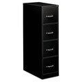 Black Four-Drawer Vertical File P639