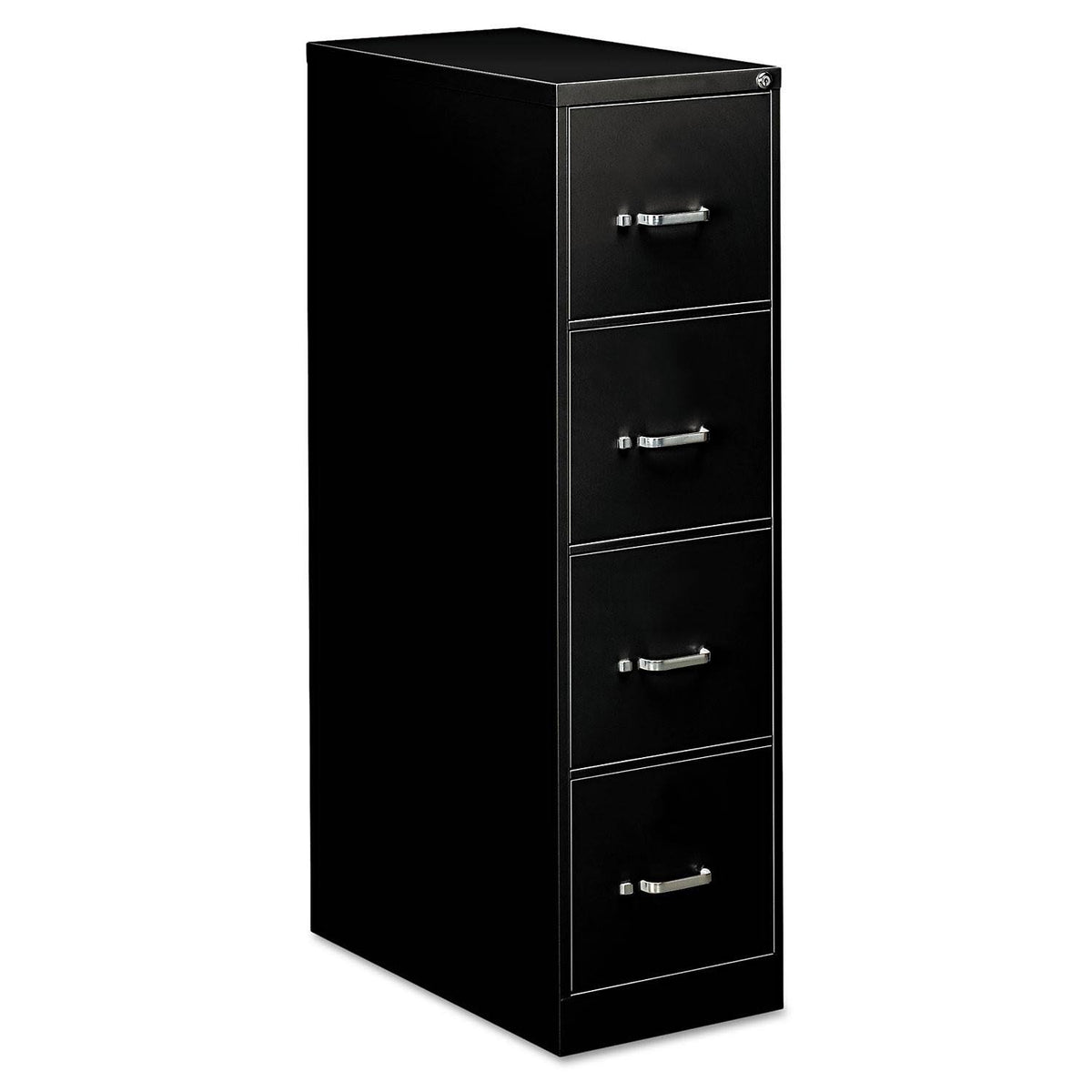 Black Four-Drawer Vertical File P639