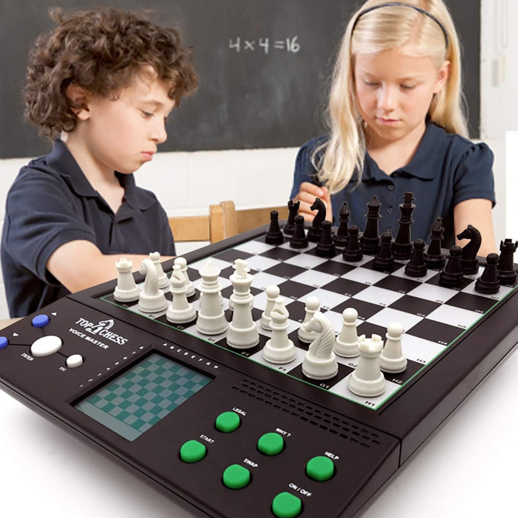 Electronic Voice Chess Computer Teaching System M647063
