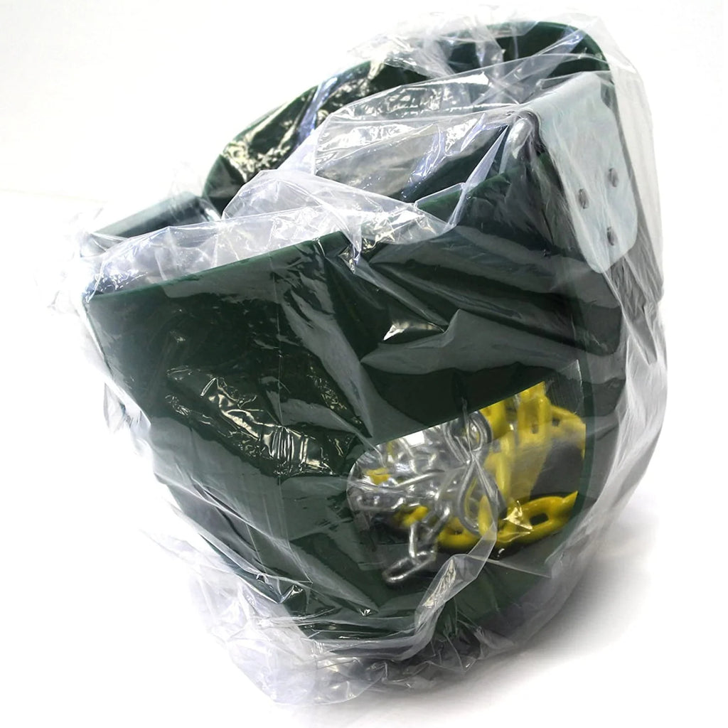 High Back Toddler Bucket Swing Seat with Coated Chains I544