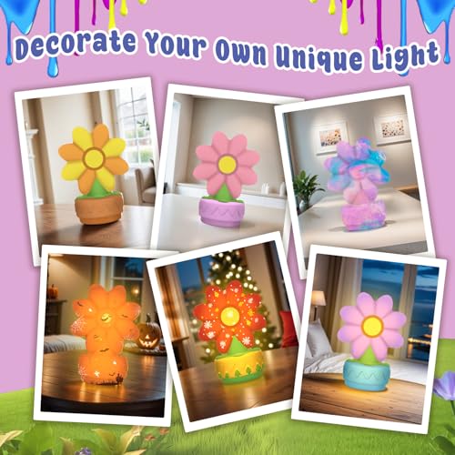 Arts and Crafts Supplies DIY Art Night Light Painting Kits Y75056