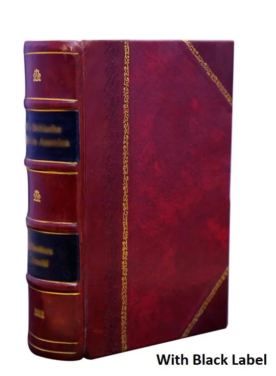 Annual report Bellevue and Allied Hospitals Volume 18 1902 Leather Bound O356